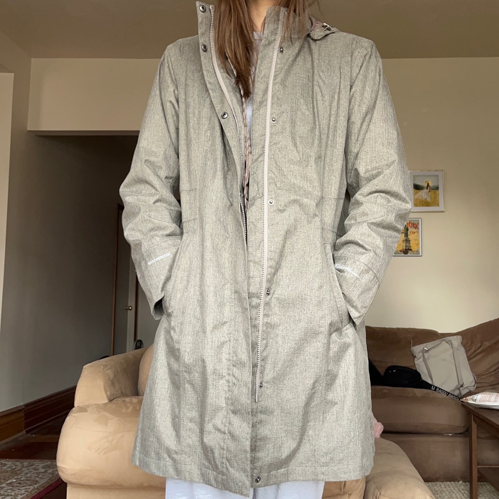 Eddie Bauer Girl on the Go Insulated Trench *khaki/taupe*